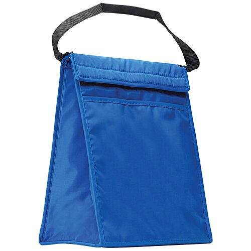 Additional Image 2 - a blue bag with a black strap