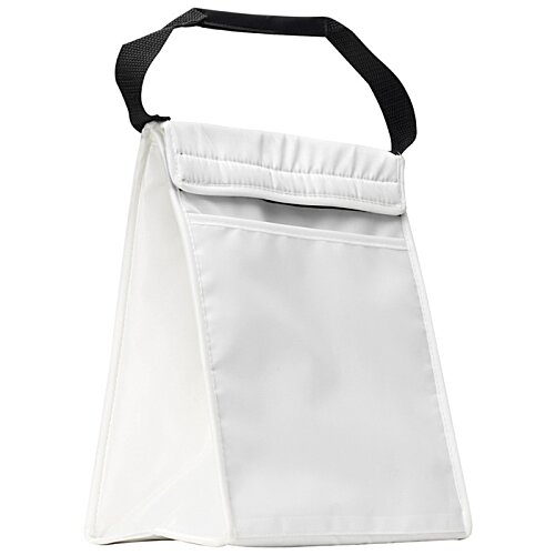 Additional Image 3 - a white bag with black handles