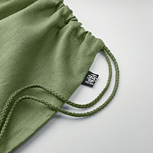 Additional Image 1 - a green bag with string