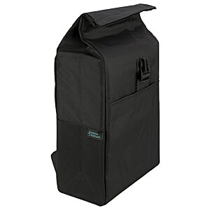 Additional Image 1 - a black bag with a black handle