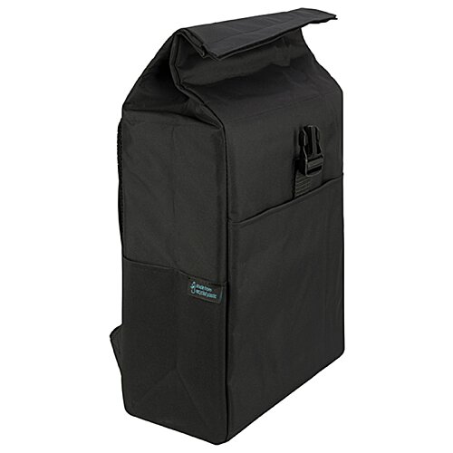 Additional Image 1 - a black bag with a black handle