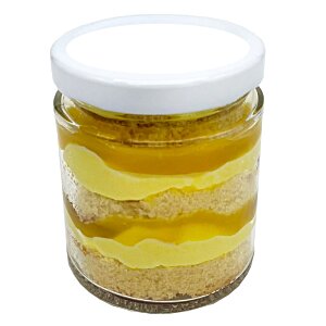Additional Image 8 - a jar of food with yellow and brown layers