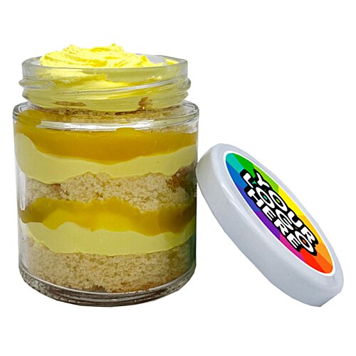 Additional Image 5 - a jar of food with a rainbow lid