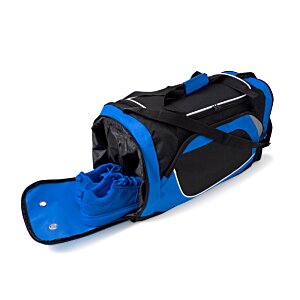 Additional Image 1 - a blue and black golf bag