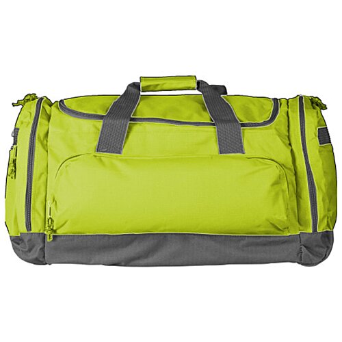 Additional Image 3 - a green duffel bag