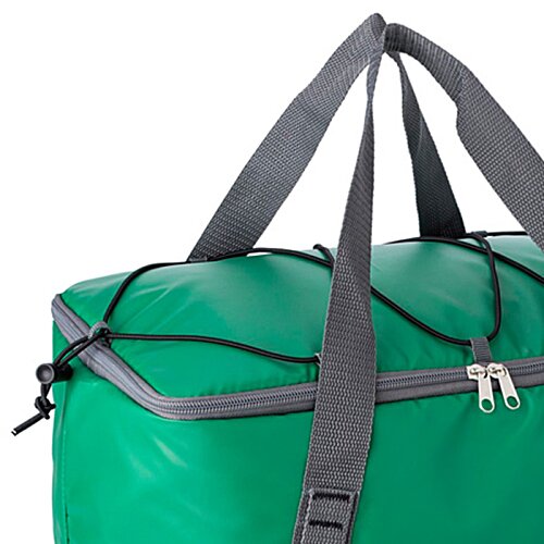 Additional Image 3 - a green bag with grey straps