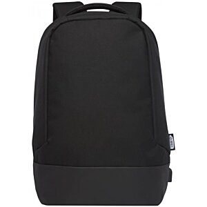 Additional Image 3 - a black backpack on a white background