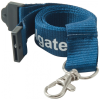 View Image 3 of 4 of 20mm Flat Polyester Lanyard
