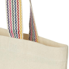 View Image 5 of 5 of 6oz Recycled Cotton Tote with Rainbow Handles