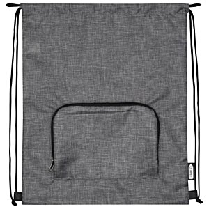 Additional Image 1 - a grey bag with a black handle