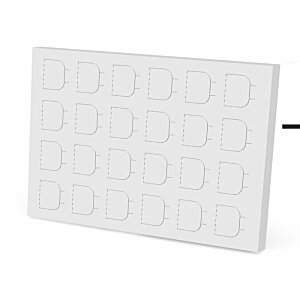 Additional Image 1 - a white rectangular object with a black handle