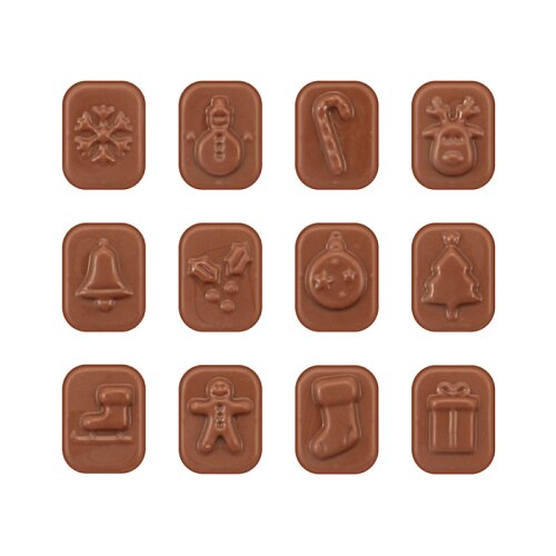 Additional Image 2 - a group of brown square objects