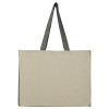 View Image 2 of 6 of DISC Pheebs 6oz Recycled Two Tone Large Tote