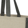 View Image 4 of 6 of DISC Pheebs 6oz Recycled Two Tone Large Tote