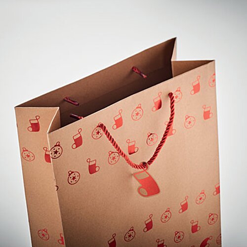 Additional Image 5 - a brown bag with red dots