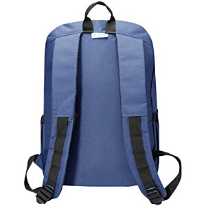 Additional Image 1 - a blue backpack with black straps