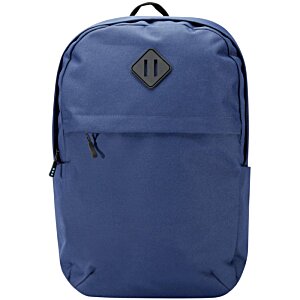 Additional Image 2 - a blue backpack with a black patch