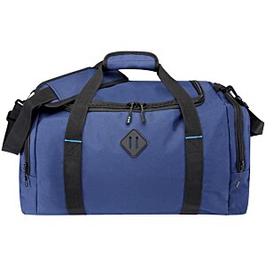 Additional Image 3 - a blue duffel bag with black straps