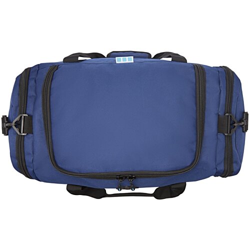 Additional Image 2 - a blue bag with black trim
