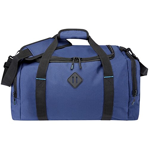 Additional Image 3 - a blue duffel bag with black straps
