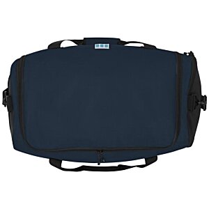 Additional Image 6 - a blue suitcase with black handles