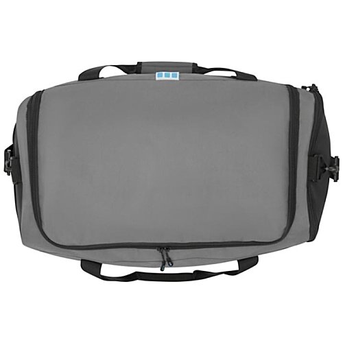 Additional Image 7 - a grey bag with black handles