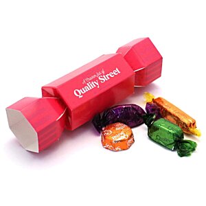 Additional Image 4 - a red cracker with different colored objects