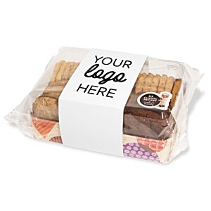 Additional Image 2 - a package of cookies with a white label
