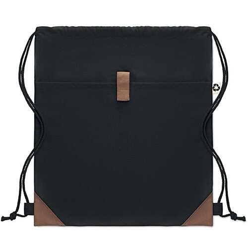 Additional Image 1 - a black bag with black straps