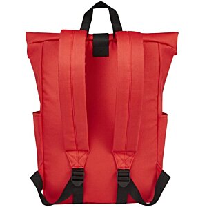 Additional Image 1 - a red backpack with black straps