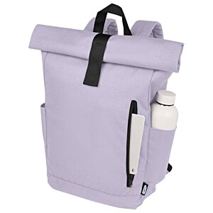 Additional Image 10 - a purple backpack with black straps