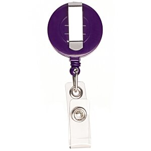 Additional Image 3 - a purple badge with a hole in the middle