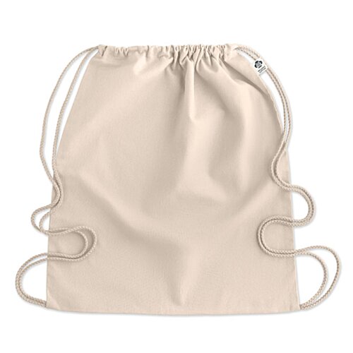 Additional Image 1 - a white drawstring bag
