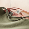 View Image 6 of 7 of Yuki Organic Cotton Drawstring Bag - Colours