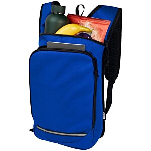 Additional Image 9 - a blue backpack with a black strap