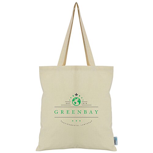Additional Image 1 - a white bag with green logo