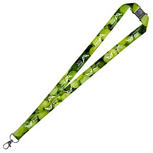 Additional Image 3 - a lanyard with a green design