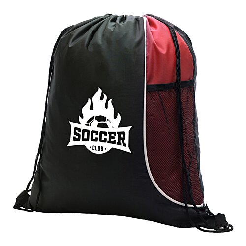 Additional Image 2 - a black and red backpack