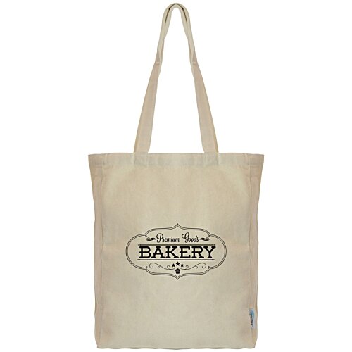 Additional Image 1 - a white bag with black text