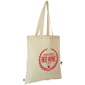 Additional Image 3 - a white bag with a red logo