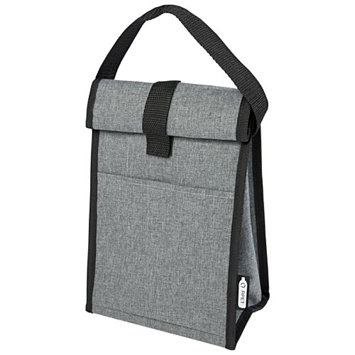 Additional Image 2 - a grey bag with a black strap