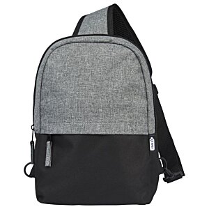 Additional Image 2 - a grey and black backpack
