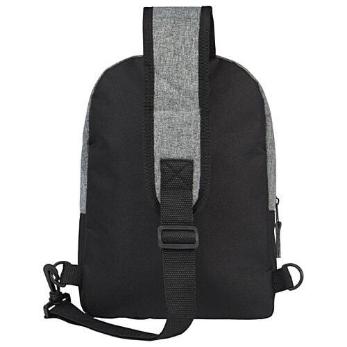Additional Image 1 - a black backpack with a strap