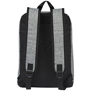 Additional Image 1 - a black backpack with straps