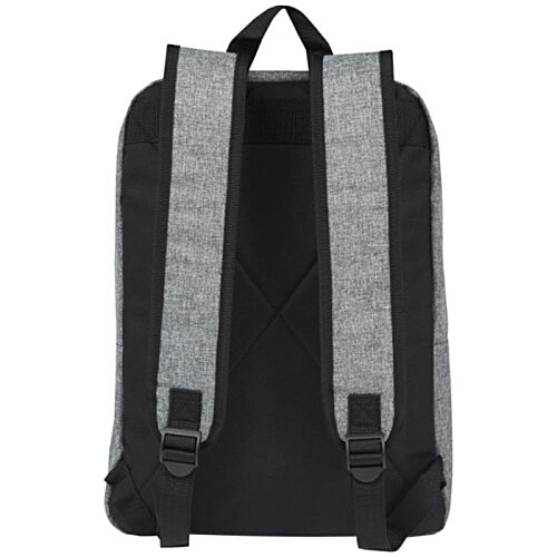 Additional Image 1 - a black backpack with straps