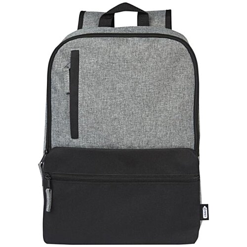 Additional Image 2 - a grey and black backpack