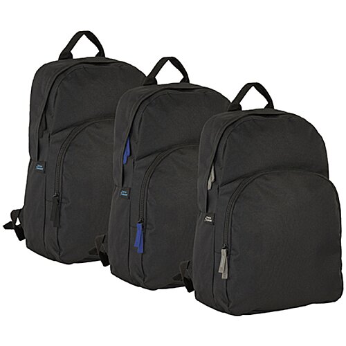 Additional Image 4 - a group of black backpacks