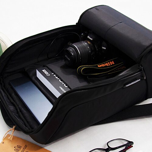 Additional Image 19 - a black bag with a camera inside