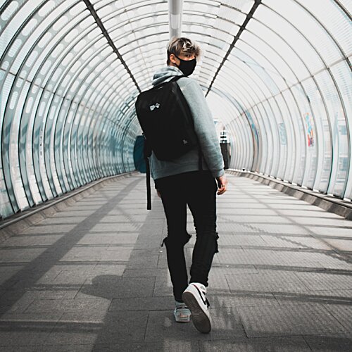 Additional Image 23 - a man walking in a tunnel