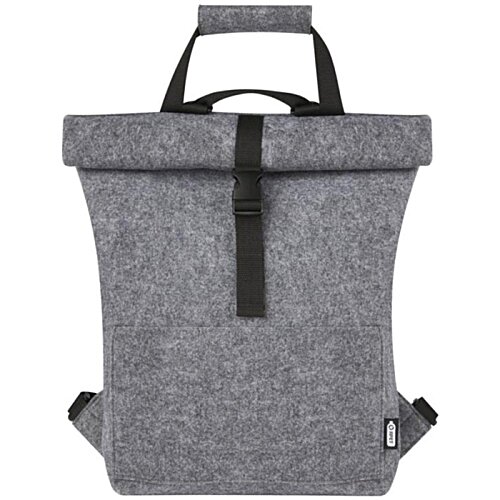 Additional Image 1 - a grey bag with black straps